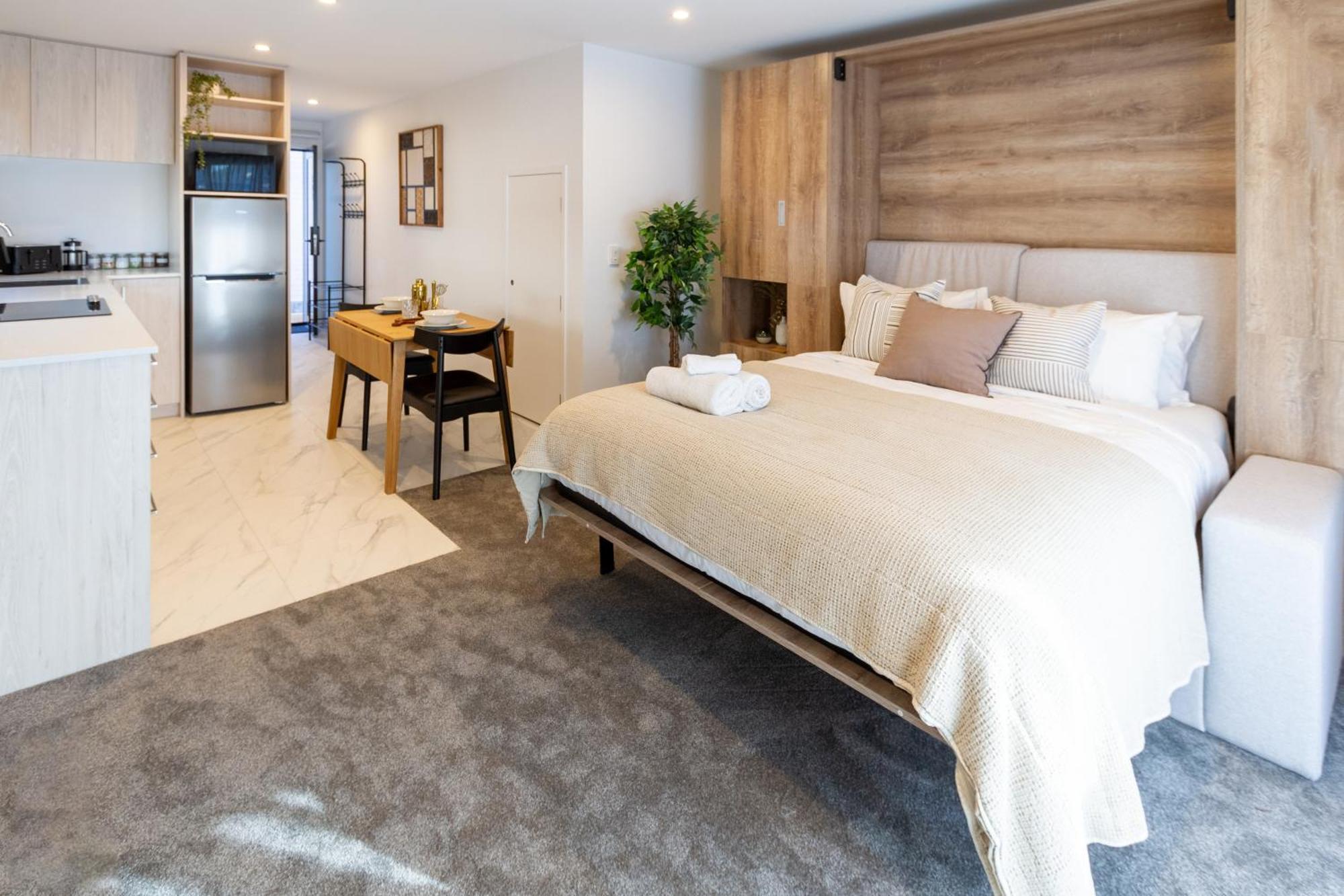Charming Studio For 2 In The Central City Christchurch Bagian luar foto